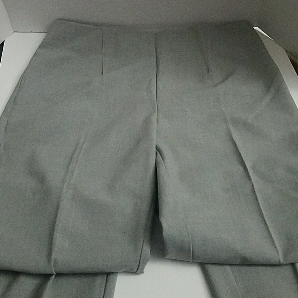 Grey ankle pants